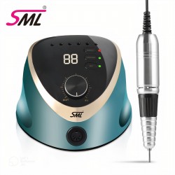 Фрезер для маникюра SML Nail Sander M12 с педалью, зеленый