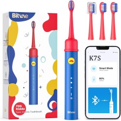Детская электрическая зубная щетка Bitvae Smart K7S Kids pink